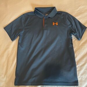 Boys Under Armour golf shirt